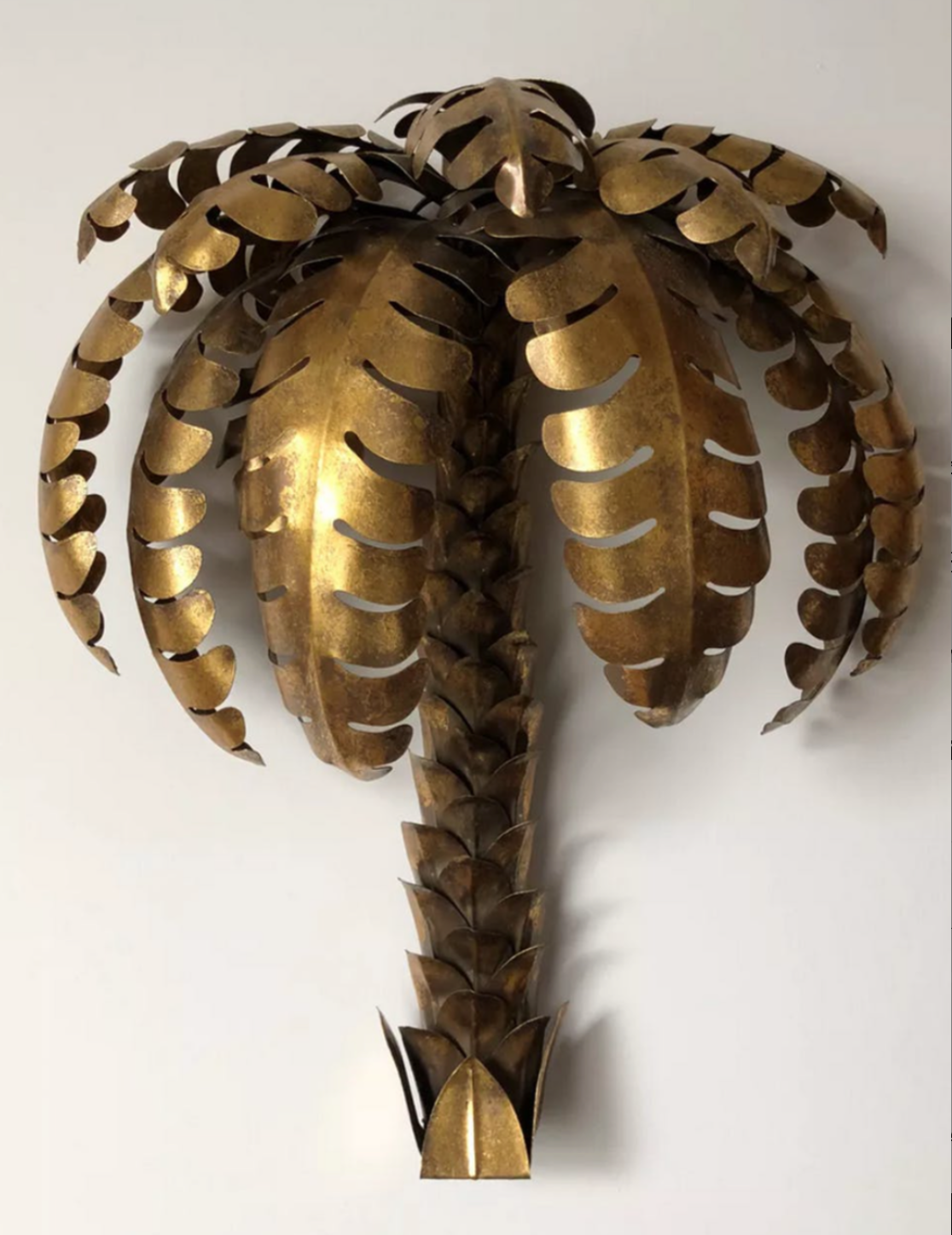Wall lamp palm year 70's