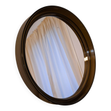 Vintage smoked plexiglass mirror