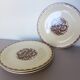 3 assiettes plates de Sarreguemines modèle Argonne 210734