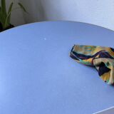 80s round beech table