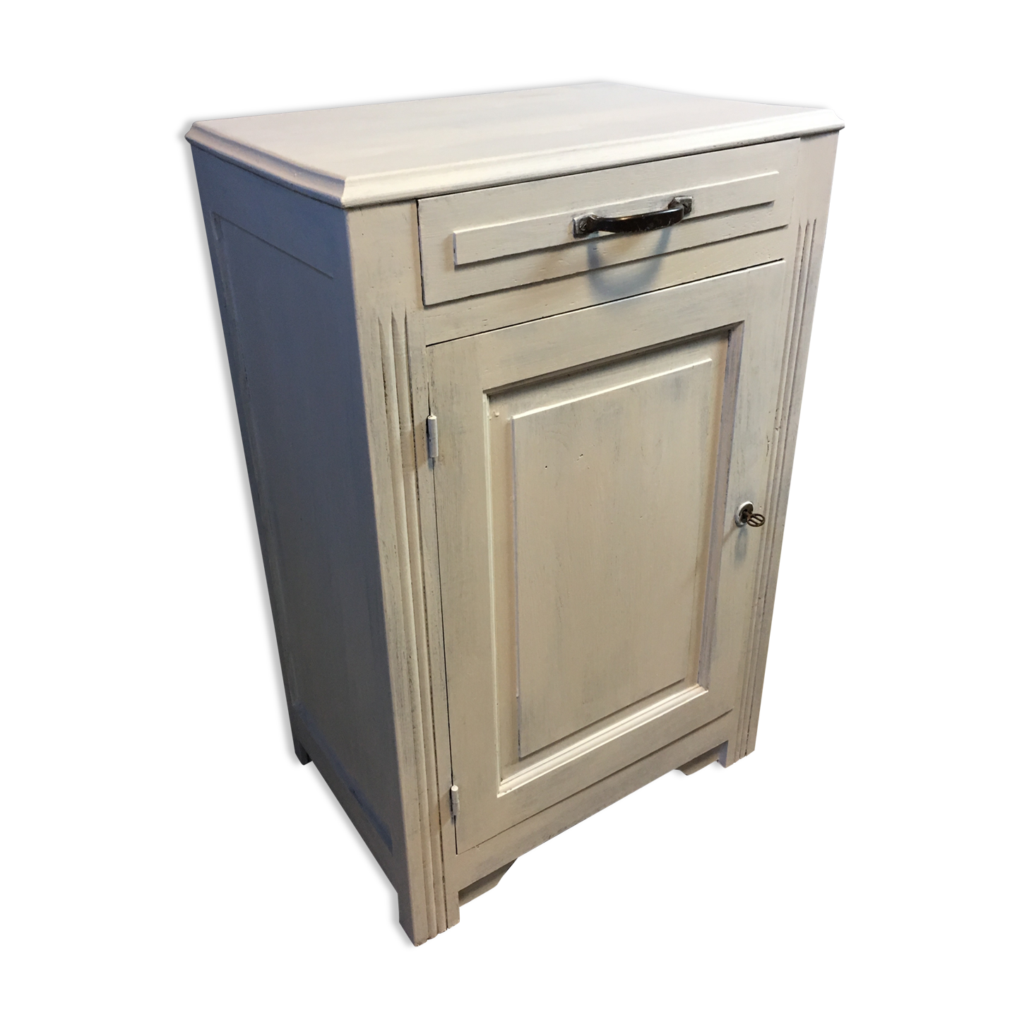 Sideboard white with drawer and door