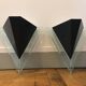 Pair of Postmodern Triangular Wall Sconces, 80s, Elite Holland
