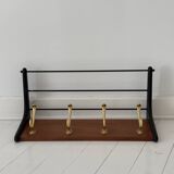 Vintage wall coat rack by Alfred Hendrickx for Belform, 60s