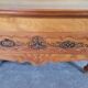 Commode basse Louis XV en merisier massif