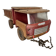 Vintage toy: wooden dump truck Dejou
