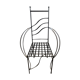Wrought iron chair