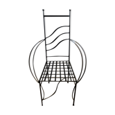 Wrought iron chair