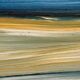 Mid-Century Swedish Oil on Canvas – "Abstract" by Curt Agge, Framed