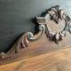 Large ancient carved wooden pediment, early 20th century