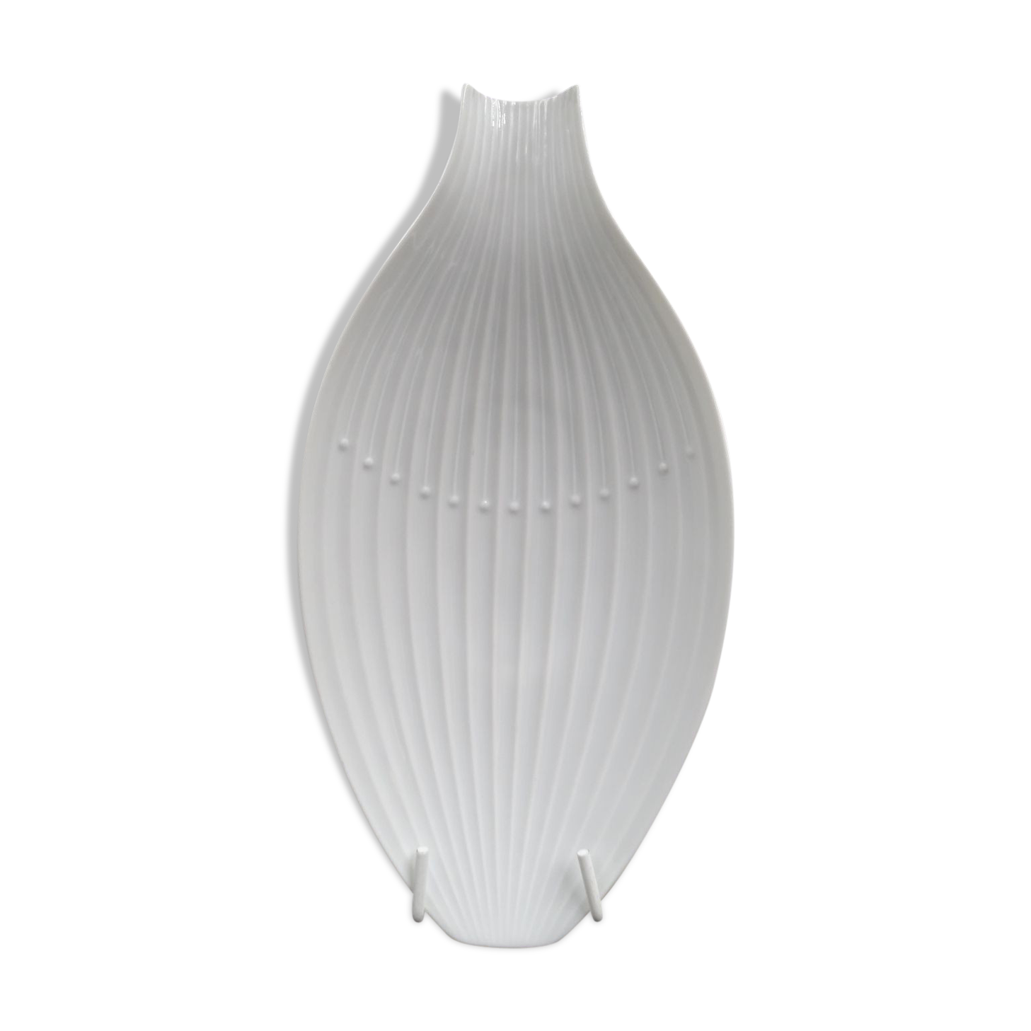 Coupe ou vide-poche en porcelaine blanche - Rosenthal, vers 1970