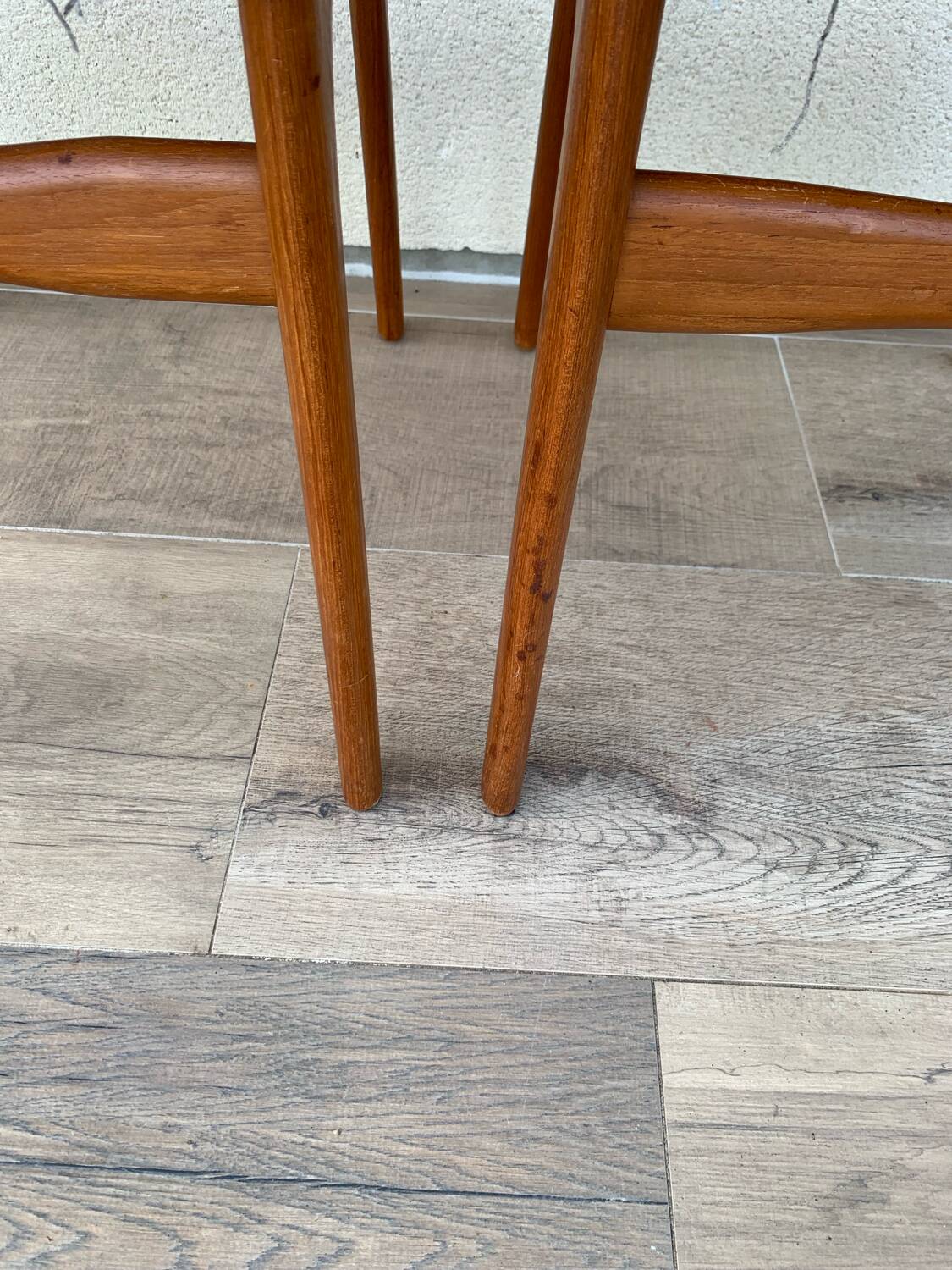 Schienning & Elgaard dining chairs, set of four