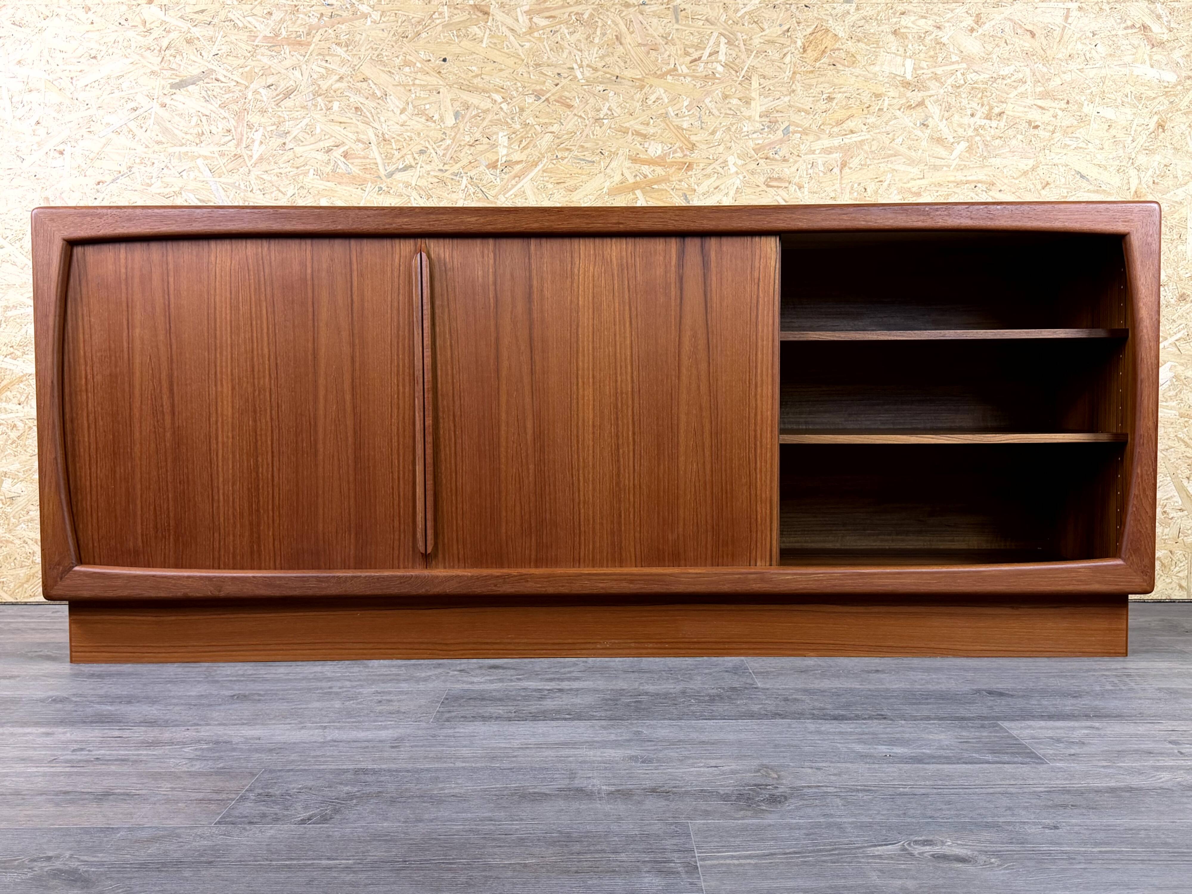 1960s 1970s Teak Sideboard Credenza by Dyrlund Made in Denmark