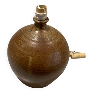 pied de lampe en grès