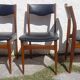 3 chaises type scandinave NF années 50-60