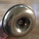 Brass candlestick with pusher
