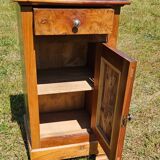 Chevet une porte et un tiroir tout bois