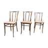 Lot de 3 chaises de bistot