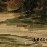 Paysage Aquarelle Legrand