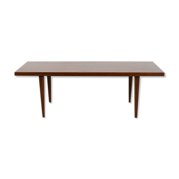 table basse danoise en palissandre du milieu du siècle, années 1960