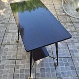 Vintage rolling dessert trolley