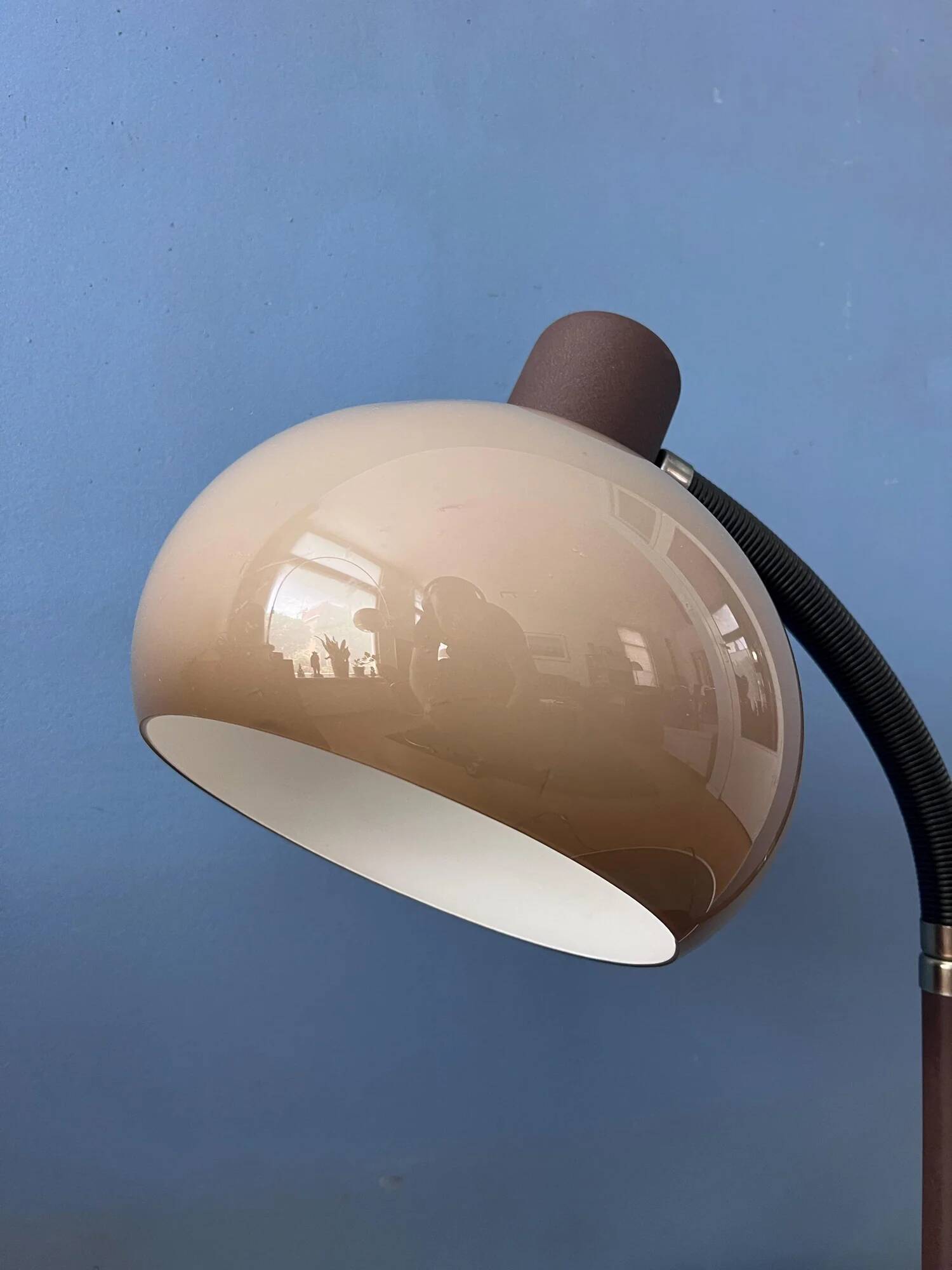 Vintage Herda mushroom table lamp | Mid-century modern bedside lamp | Dutch design
