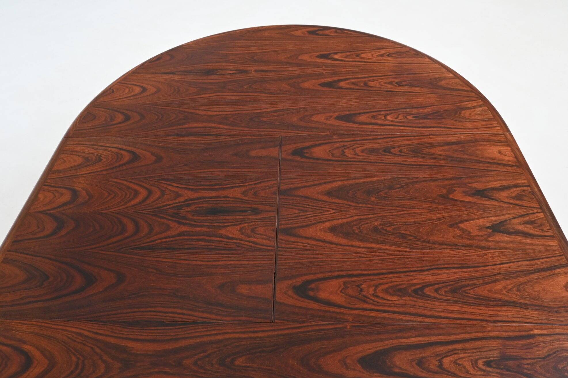 Niels Otto Moller model 15 dining table in rosewood Denmark 1960