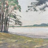 Painting “Dunes”, L.Grelier, 1962
