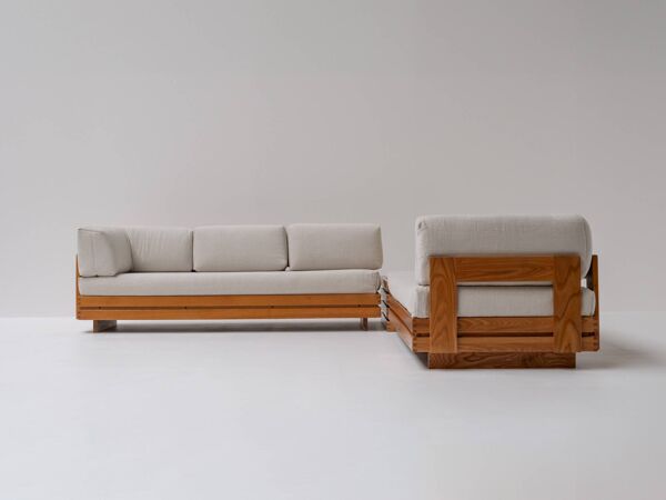 Ensemble de salon Maison Regain, France années 1970
