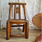 Chinese handcrafted elm chairs