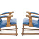 Lot de deux fauteuils Flamands