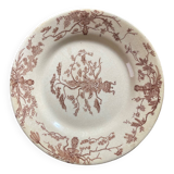 5 assiettes Gien modèle Yeddo