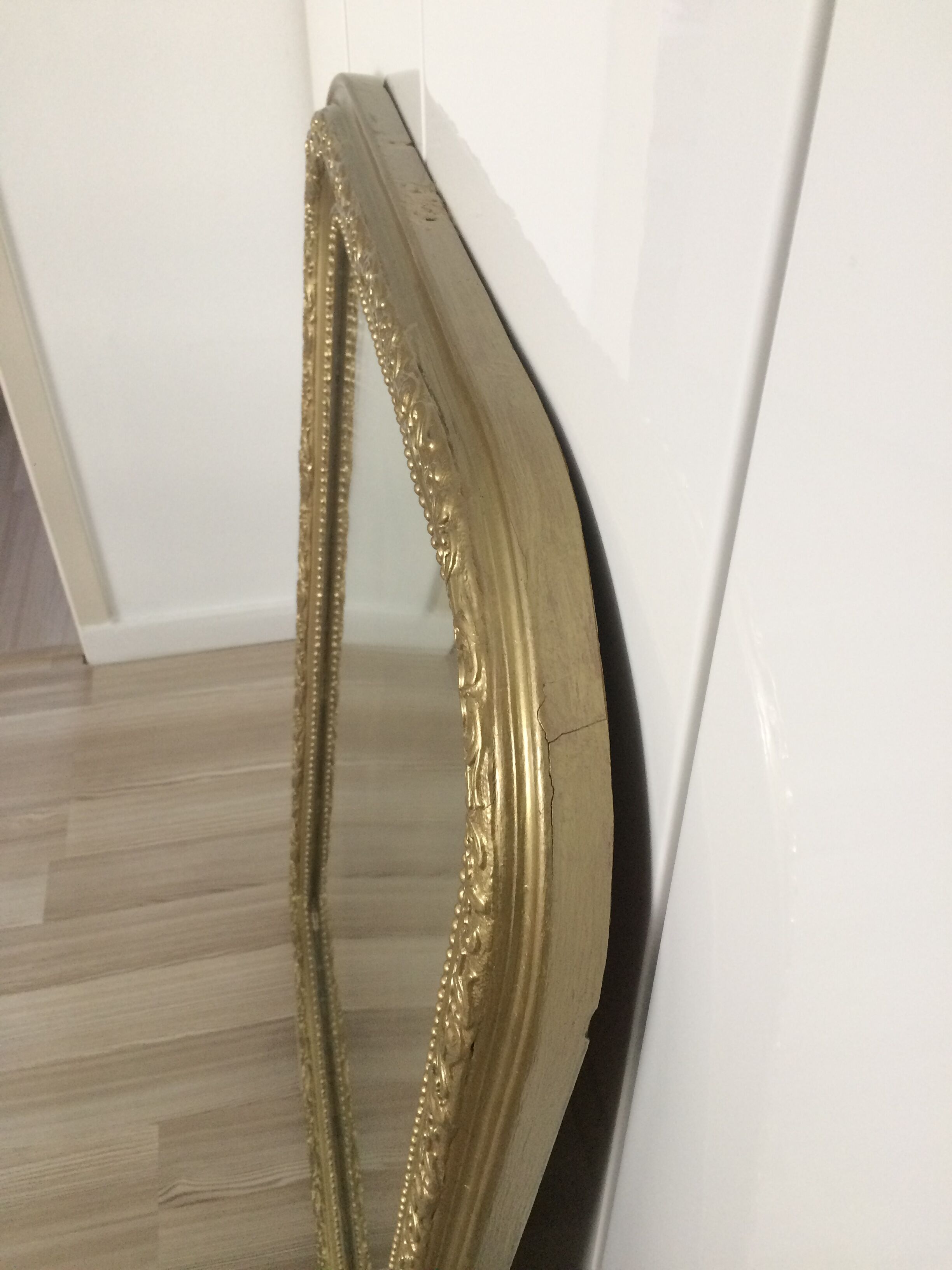 Mirror Louis Philippe old stucco 71x101cm