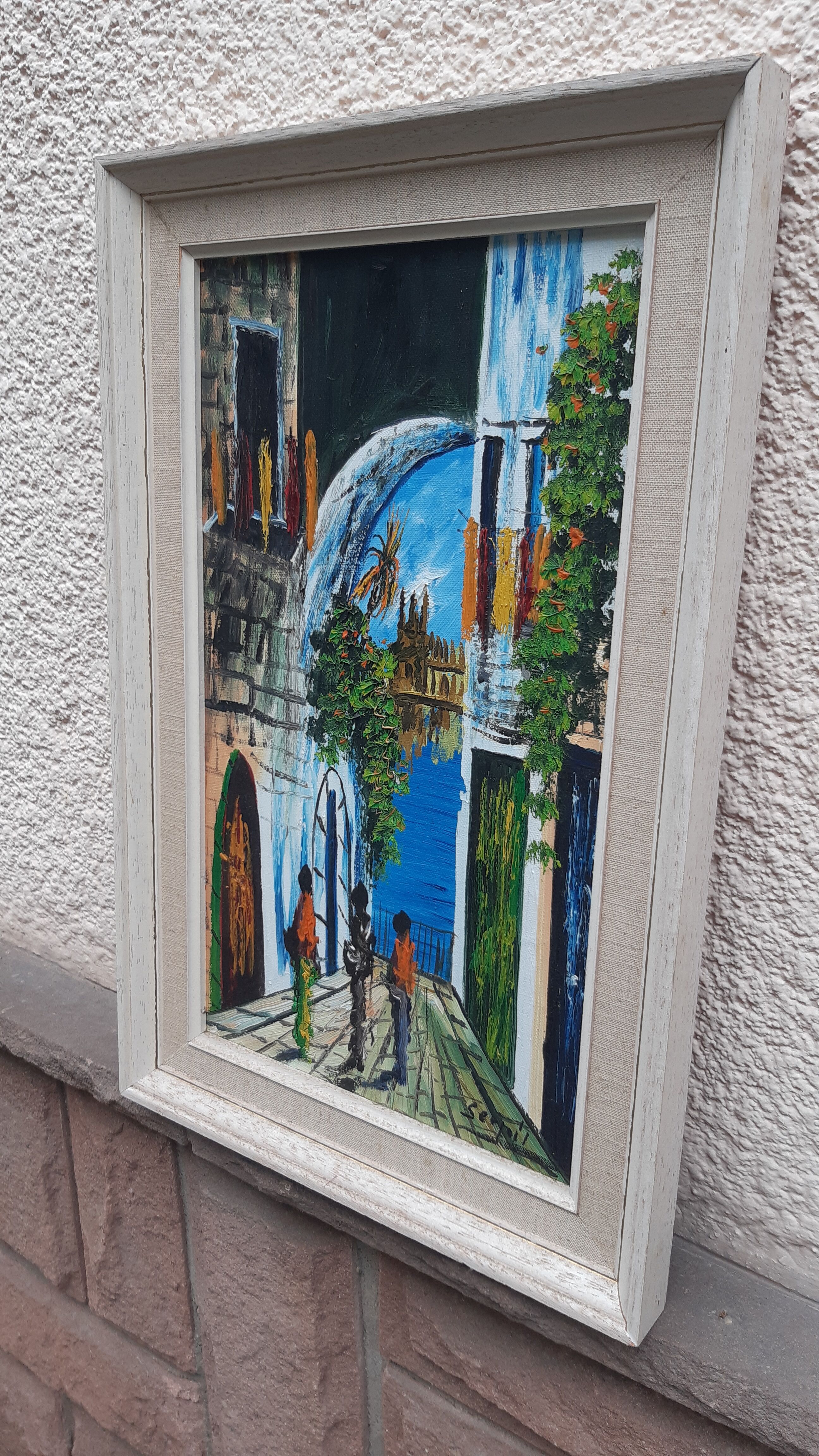 Orientalist painting mid-twentieth century