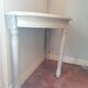 Console en bois peinte