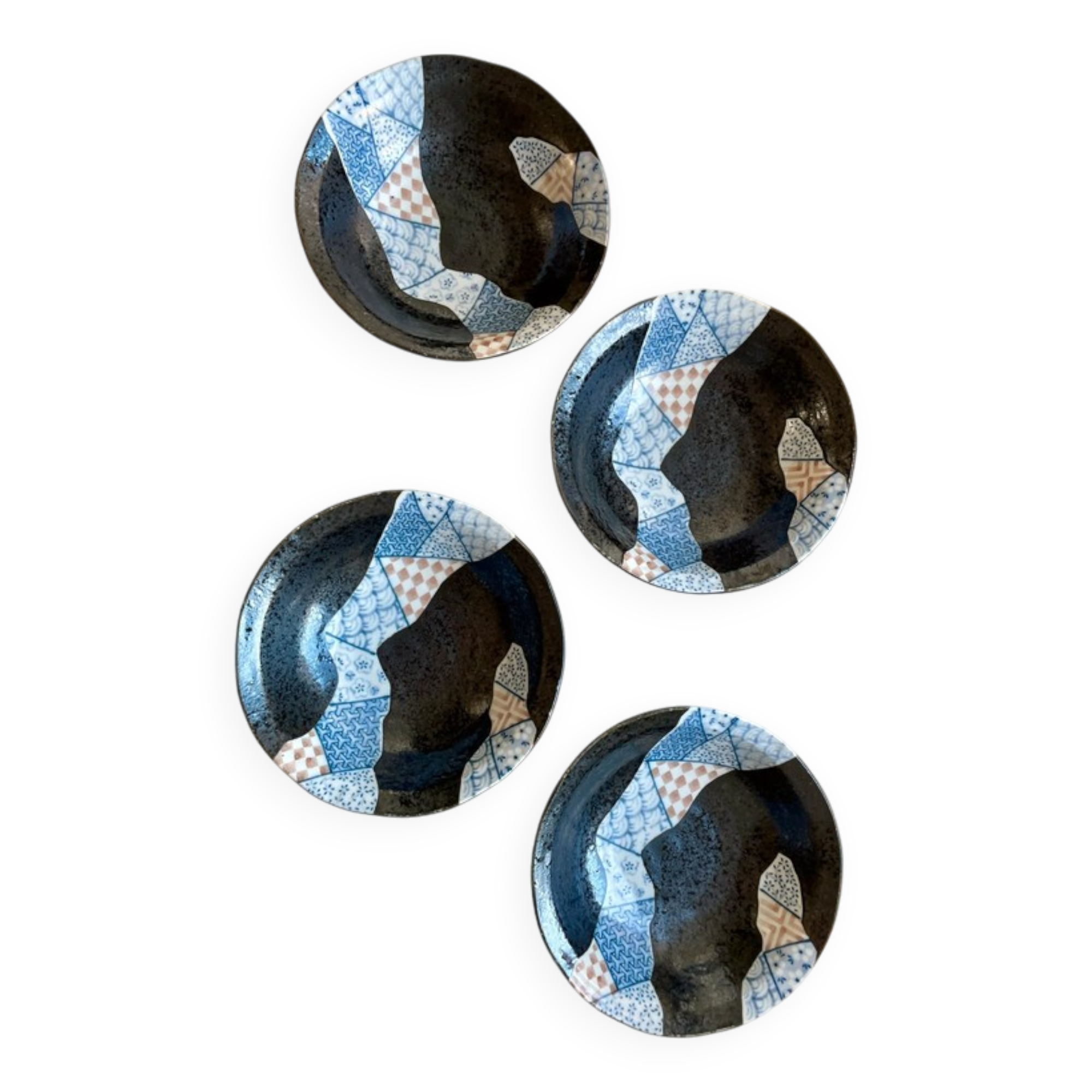 4 bowls made in Japan