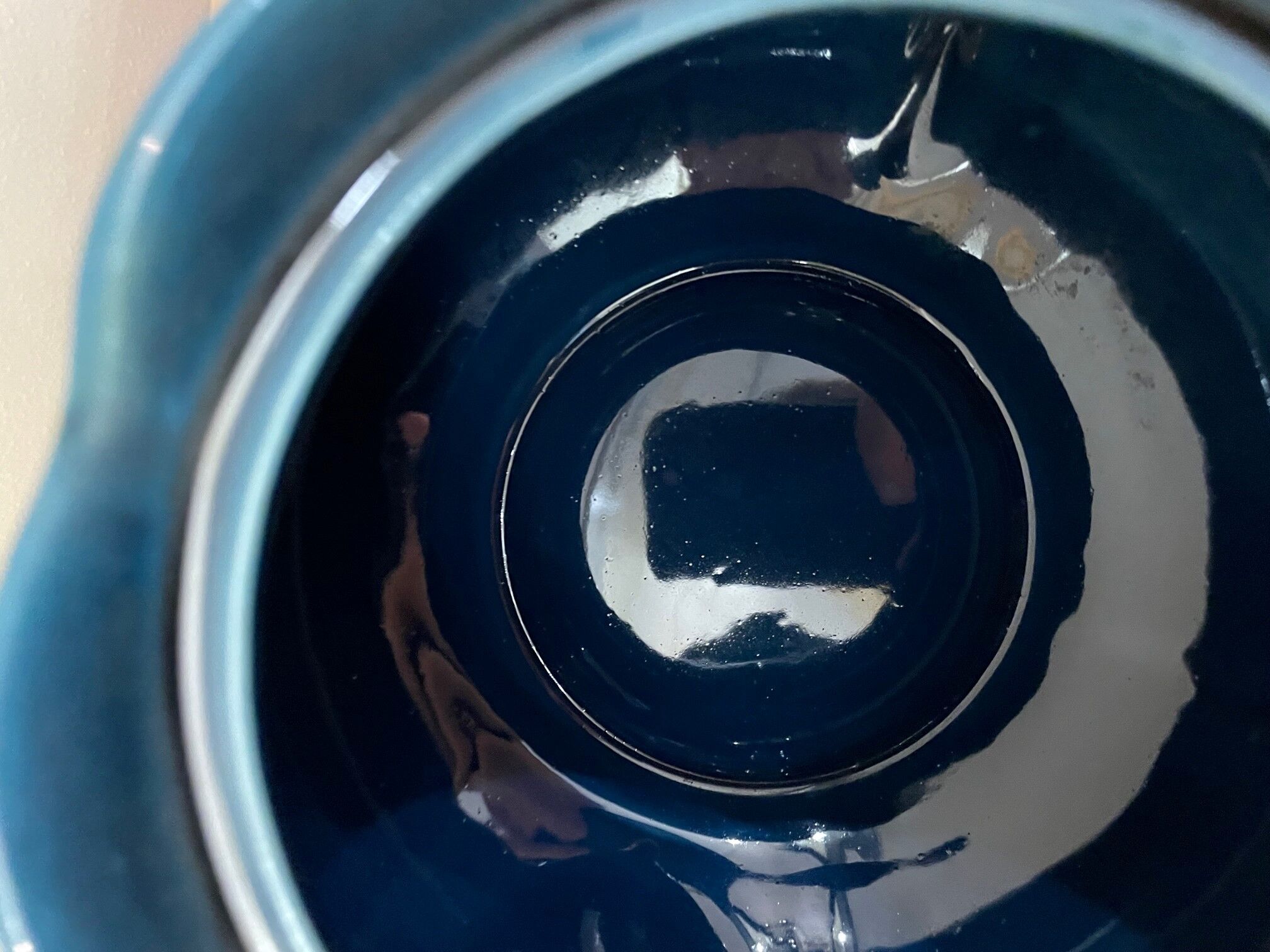 Ceramic teapot JENVRIN made in France