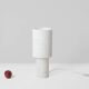 Pair of alabaster lamps, contemporary work