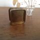 Vintage brass mother-of-pearl box