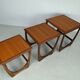 Vintage G-Plan side tables set.