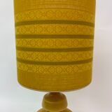 Lampe de table en verre du milieu du siècle par de Rupel , Belgique des années 1970