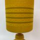 Mid-century glass table lamp by de Rupel , 1970's Belgium