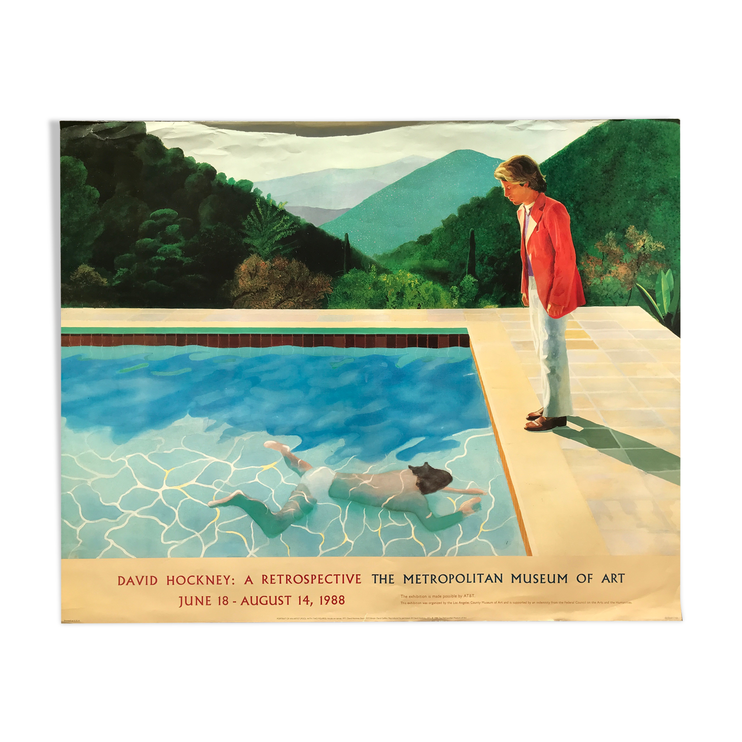 HOCKNEY POSTERS
ハードカバー Hockney Paints the Stage (1985) (Exhibition Poster