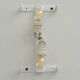 Pair of Modern Italian Murano Glass Textured Wall Sconces