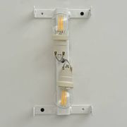 Pair of Modern Italian Murano Glass Textured Wall Sconces