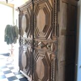 Armoire Malouine 18 ème siècle 4 volets