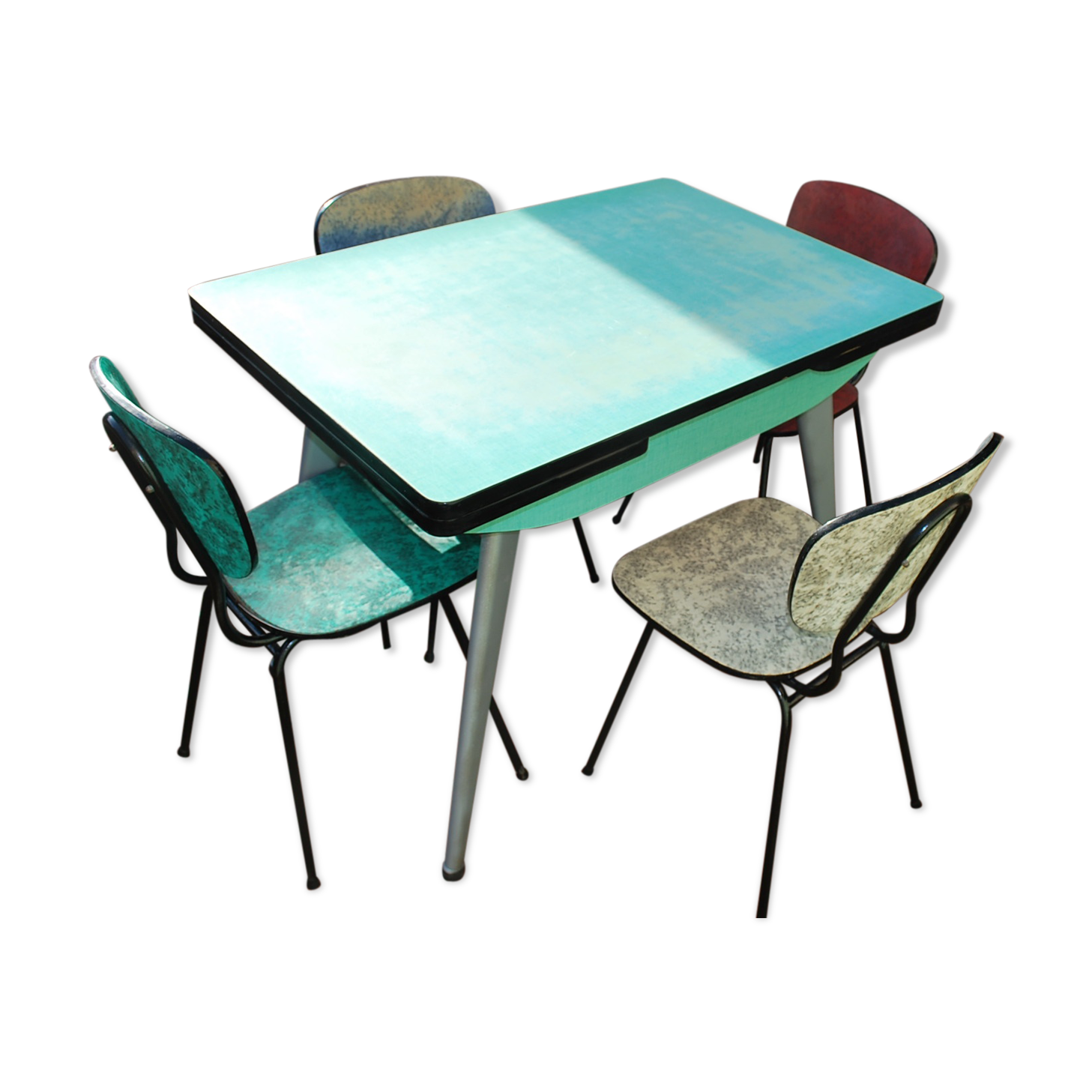Formica table and chairs
