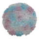 Murano Multicolor Ceiling Light Flower by Seguso for Venini, Italy, 1960s