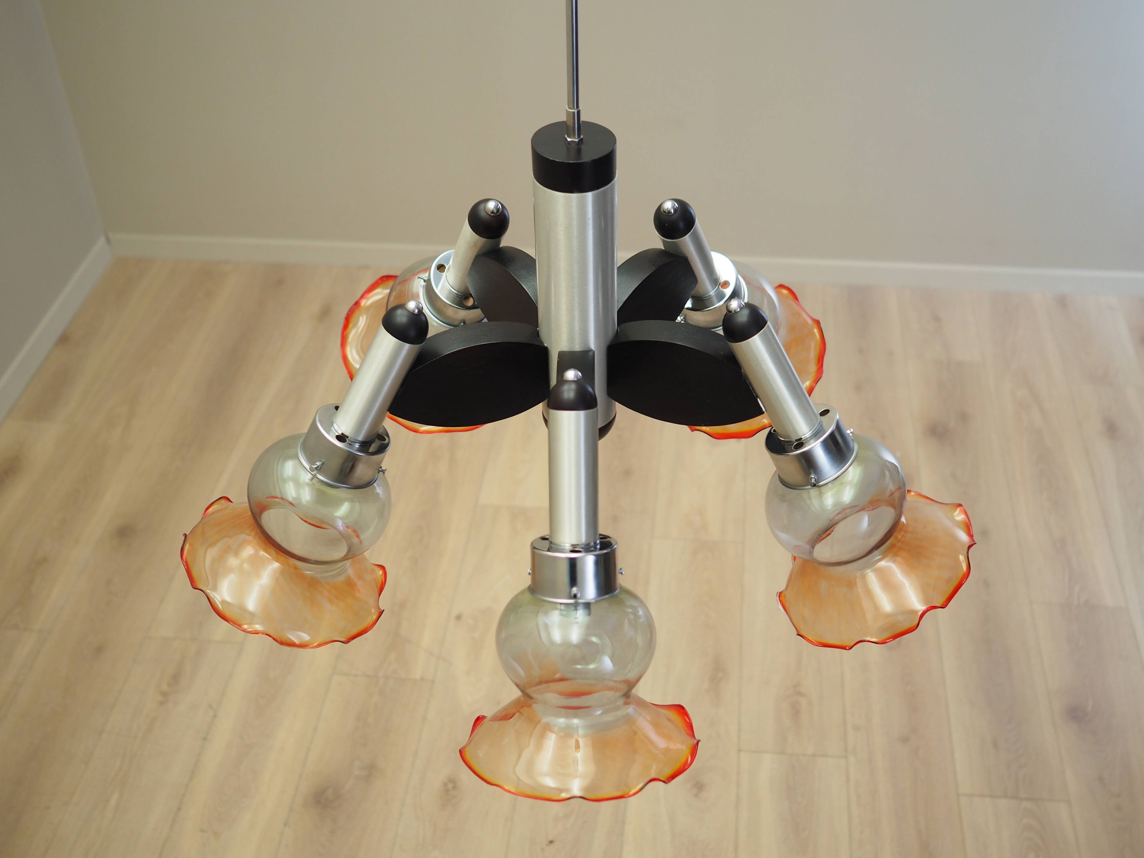 Chandelier, Italian design, 1970s, production: Italy