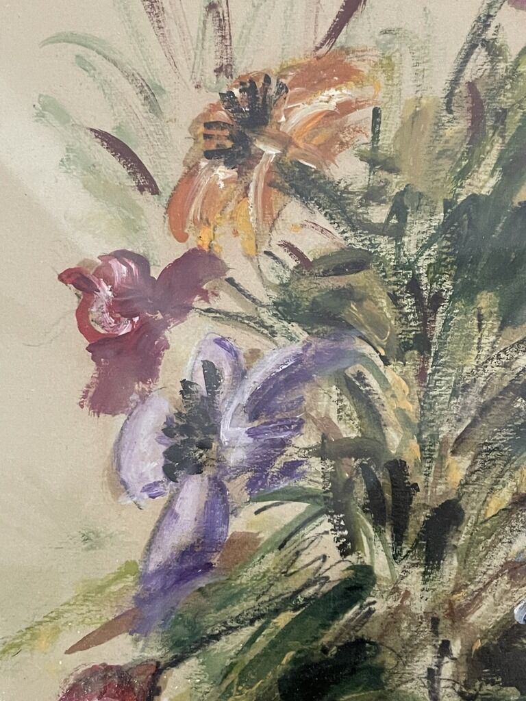 Tableau bouquet de fleurs