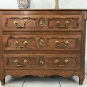 Louis XV chest of drawers in light oak 18th century